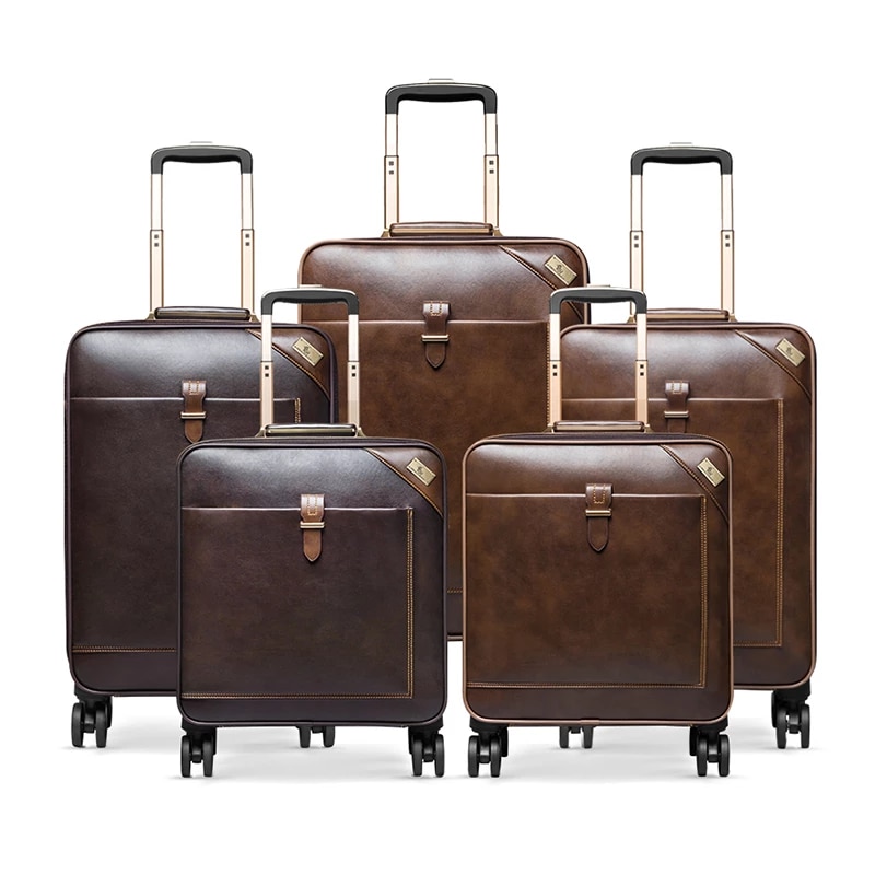 2022 new fashion luggage trolley bag