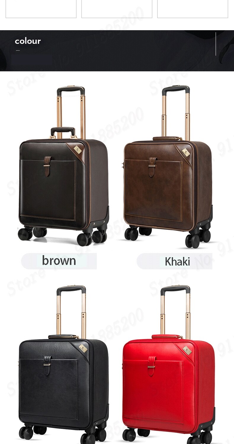 2022 new fashion luggage trolley bag - Image 6