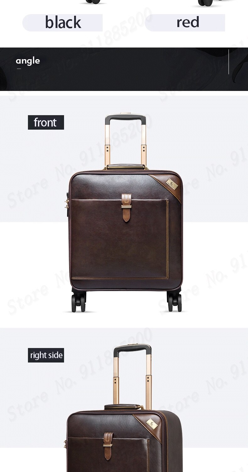 2022 new fashion luggage trolley bag - Image 5
