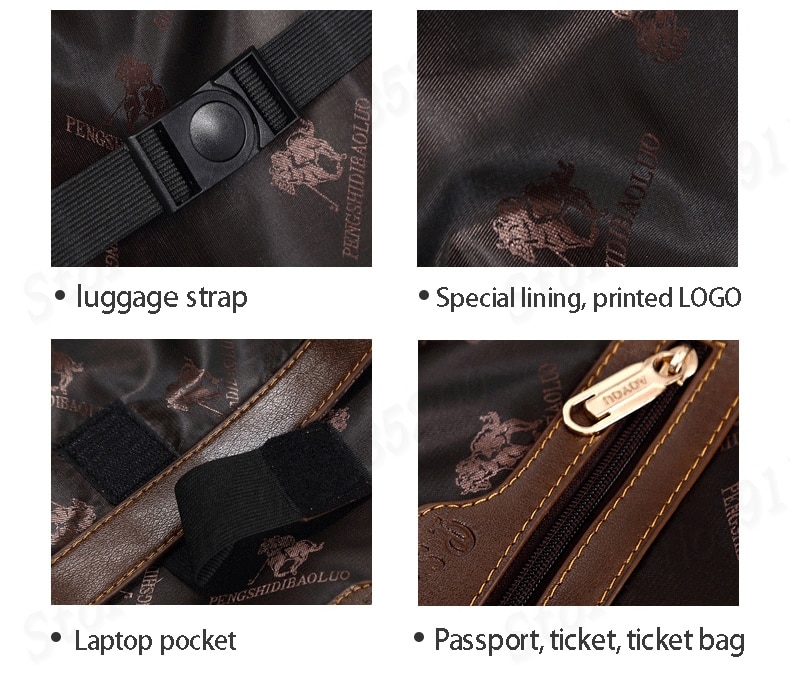 2022 new fashion luggage trolley bag - Image 8