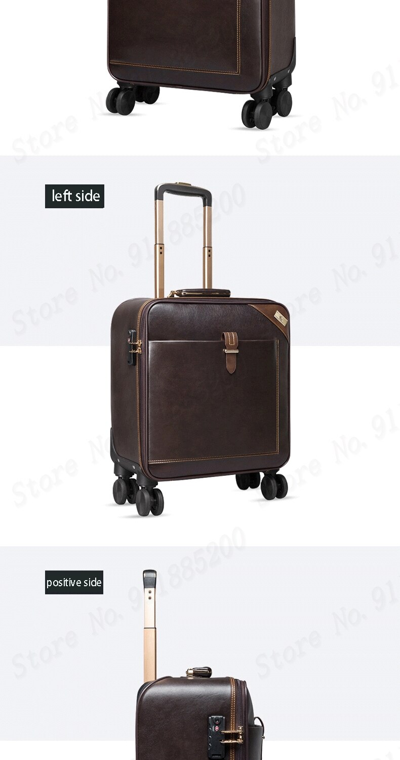 2022 new fashion luggage trolley bag - Image 4